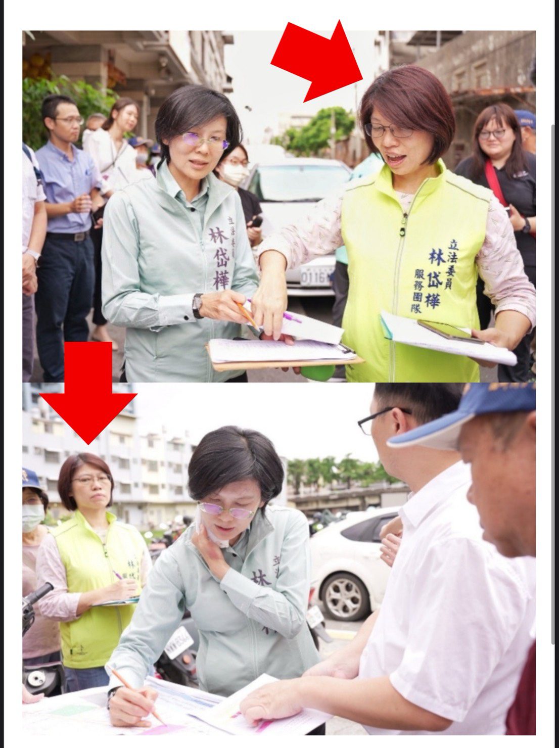 立法委員林岱樺今天出席民進黨廉政委員會,並發表聲明如下: